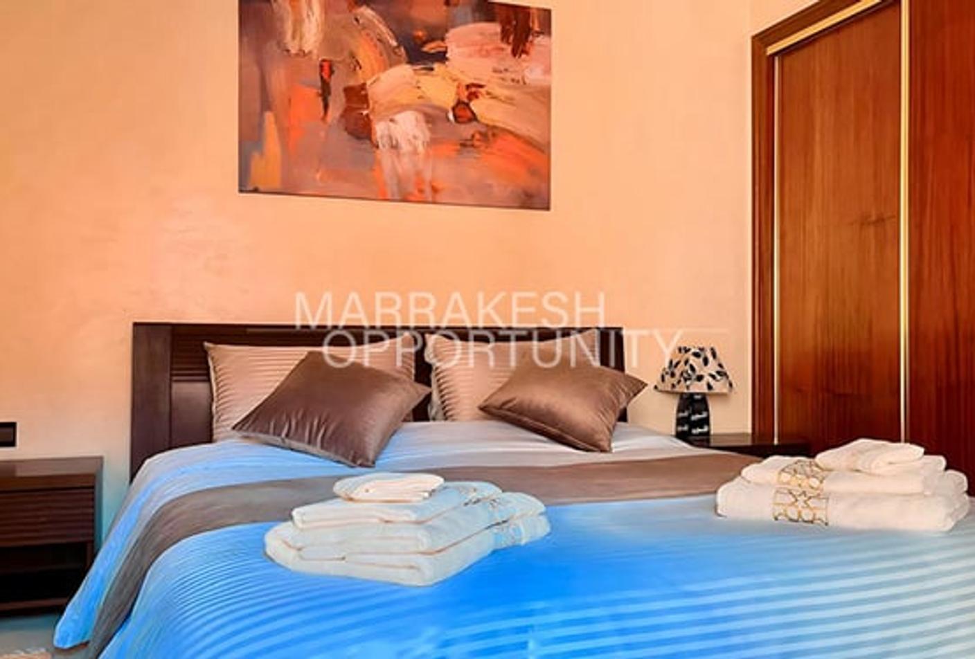 Joli Appartement meublé en location annuelle à Guéliz — 6