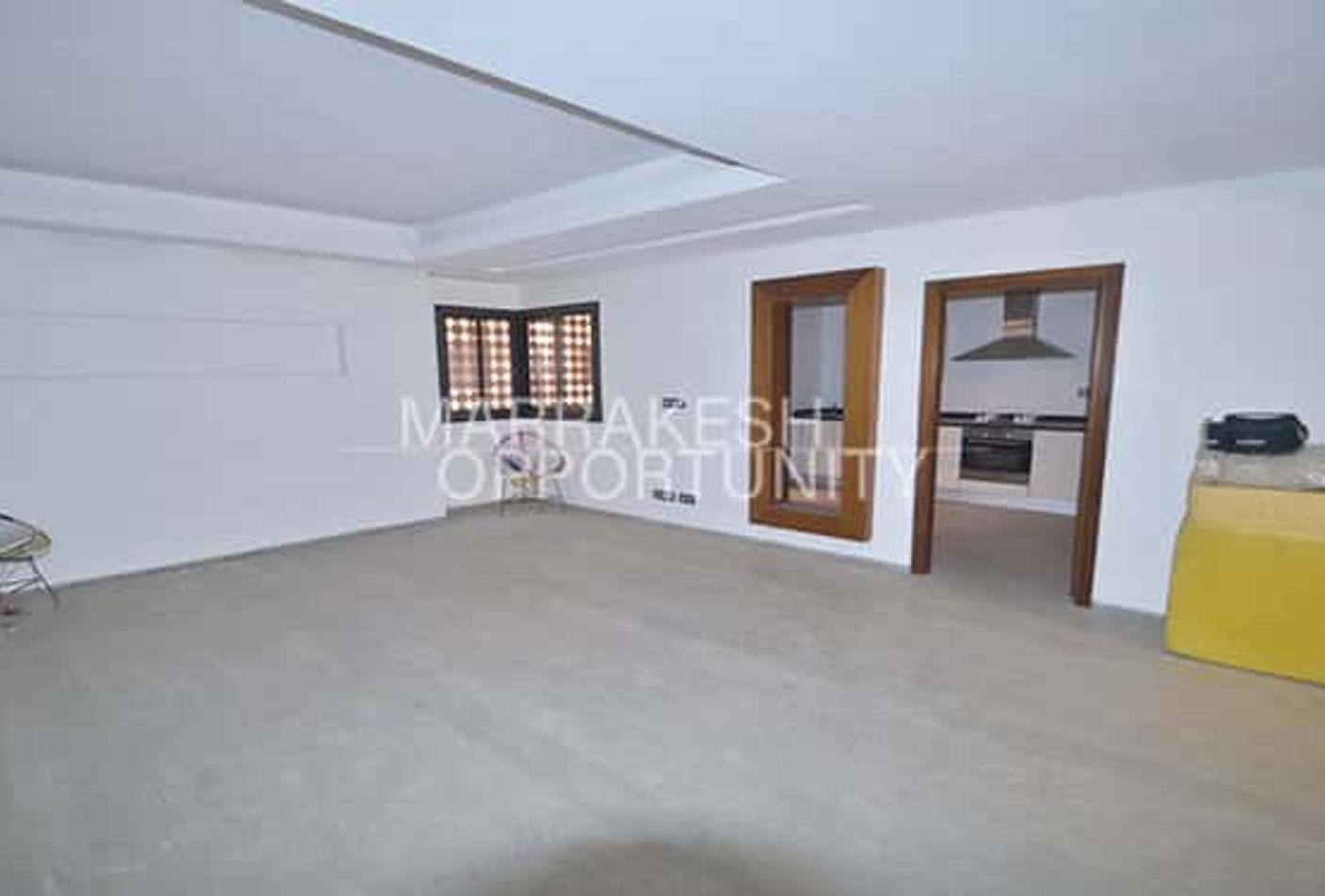 Magnifique Appartement non meublé en location à Guéliz