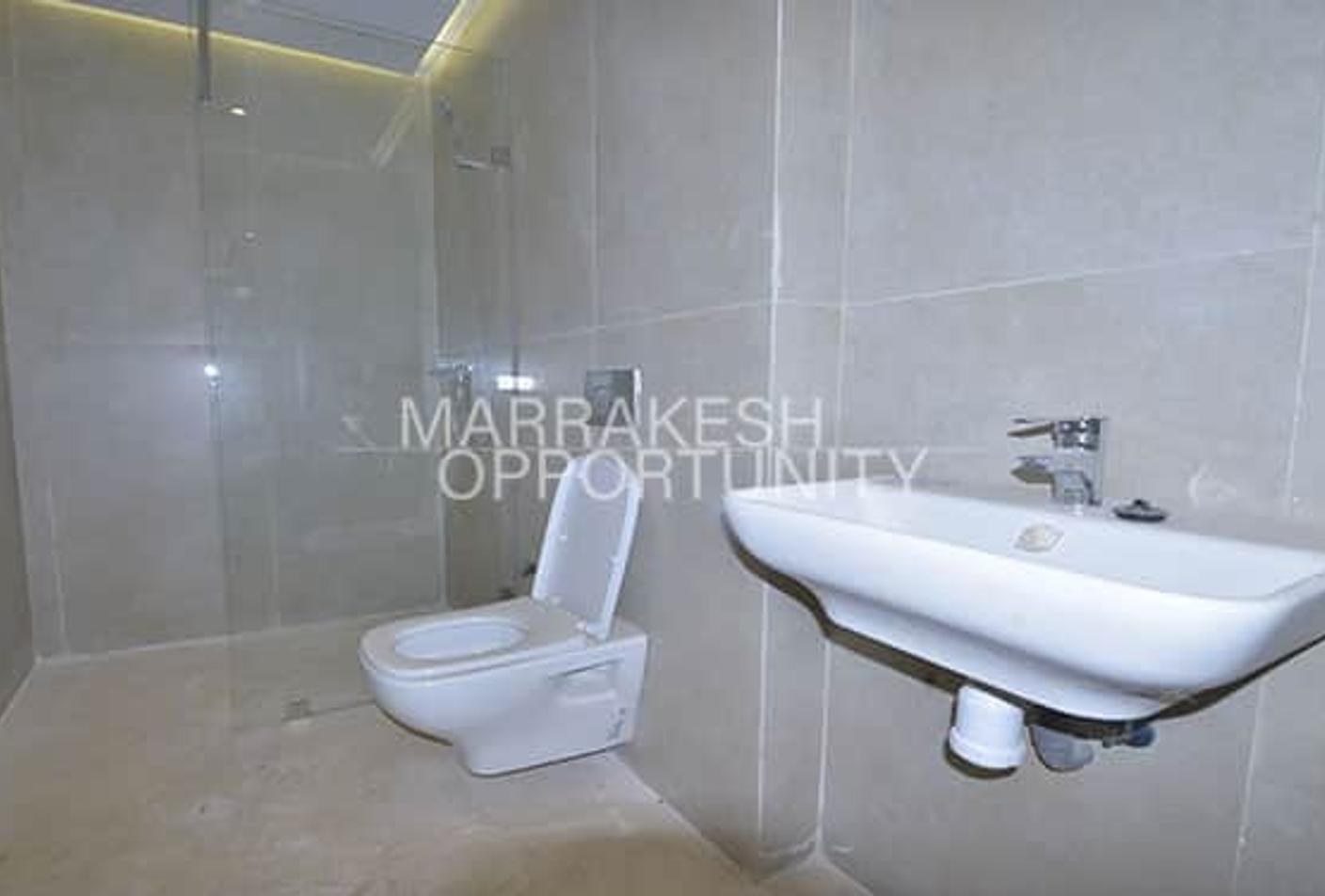 Magnifique Appartement vide neuf à Guéliz proposé en location — 6