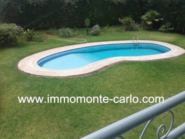 Location villa  haut standing avec piscine à Souissi RABAT — 2