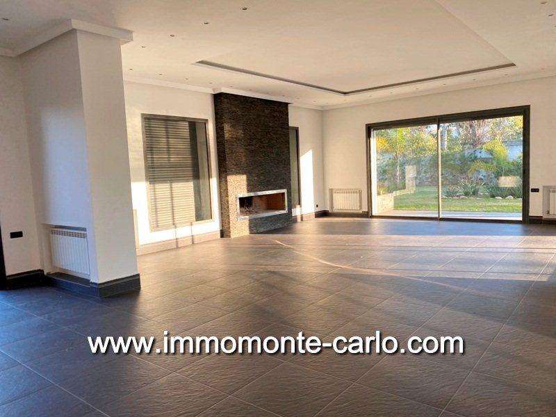 Location Villa  neuve de luxe au quartier Souissi RABAT — 5