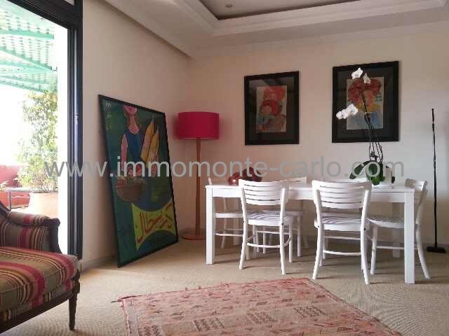 Très bel appartement avec grande terrasse à  louer Rabat Haut Agdal — 3