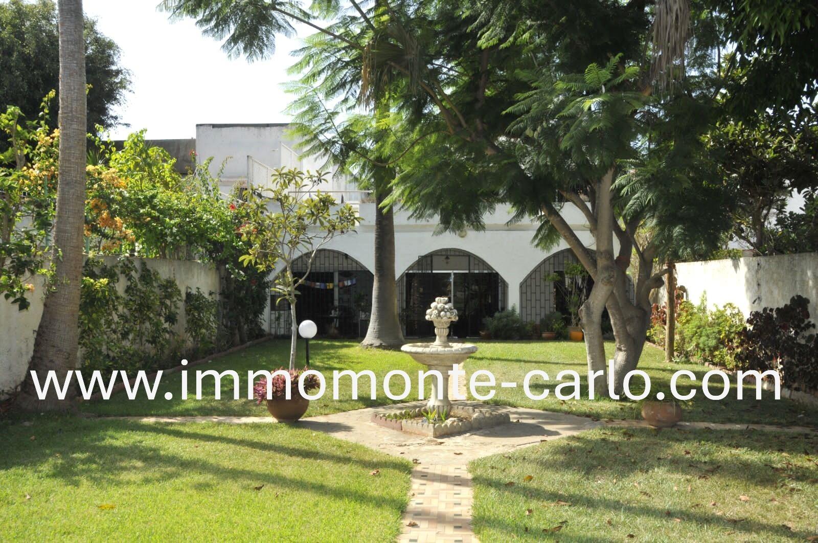 Villa à louer Rabat quartier Souissi, — 2