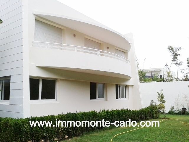 Villa neuve haut standing à louer au quartier  Souissi RABAT — 2