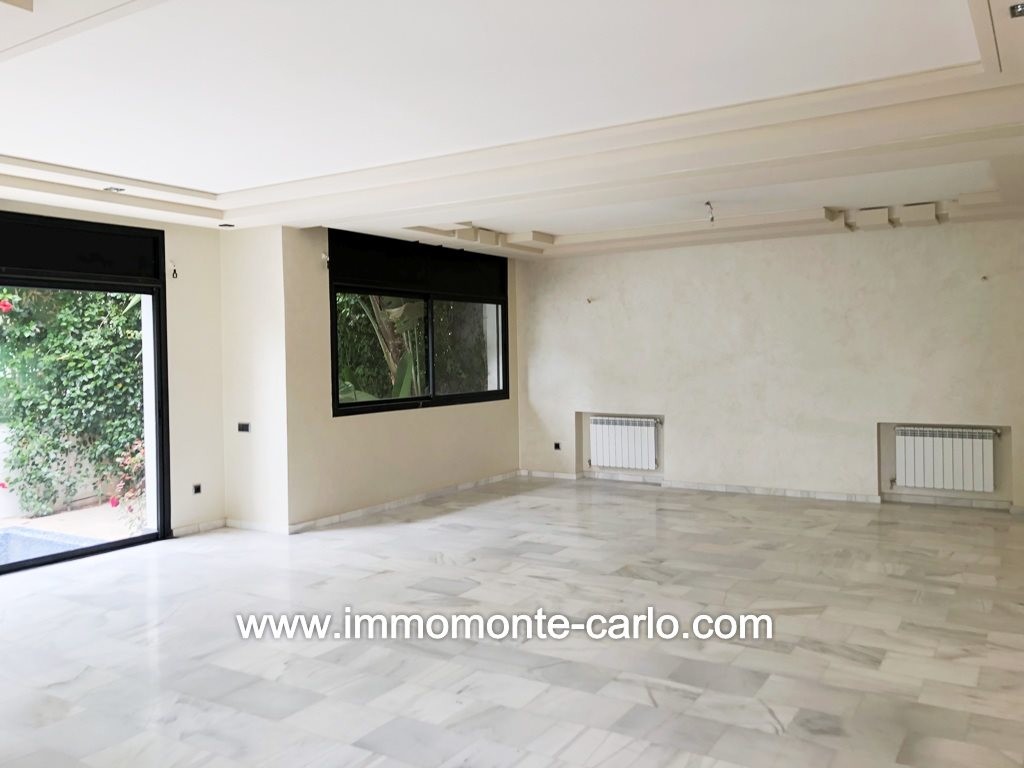 Villa neuve moderne avec piscine à louer à Hay Riad Rabat — 5