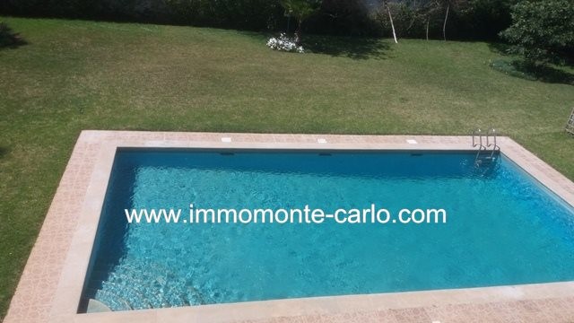 Location Villa haut standing au quartier  Souissi RABAT
