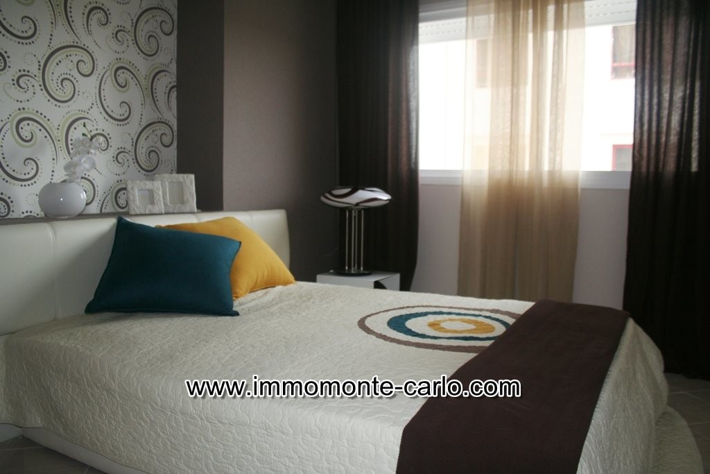 Appartement meublé neuf avec terrasse Rabat Orangeraie de Souissi, — 6
