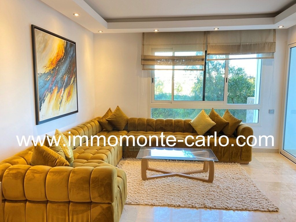 Luxueux appartement meublé  sans vis-à-vis à l’orangeraie du Souissi — 2