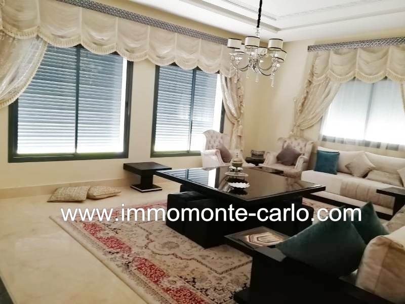Location une villa meublée avec piscine à Rabat à Souissi — 2