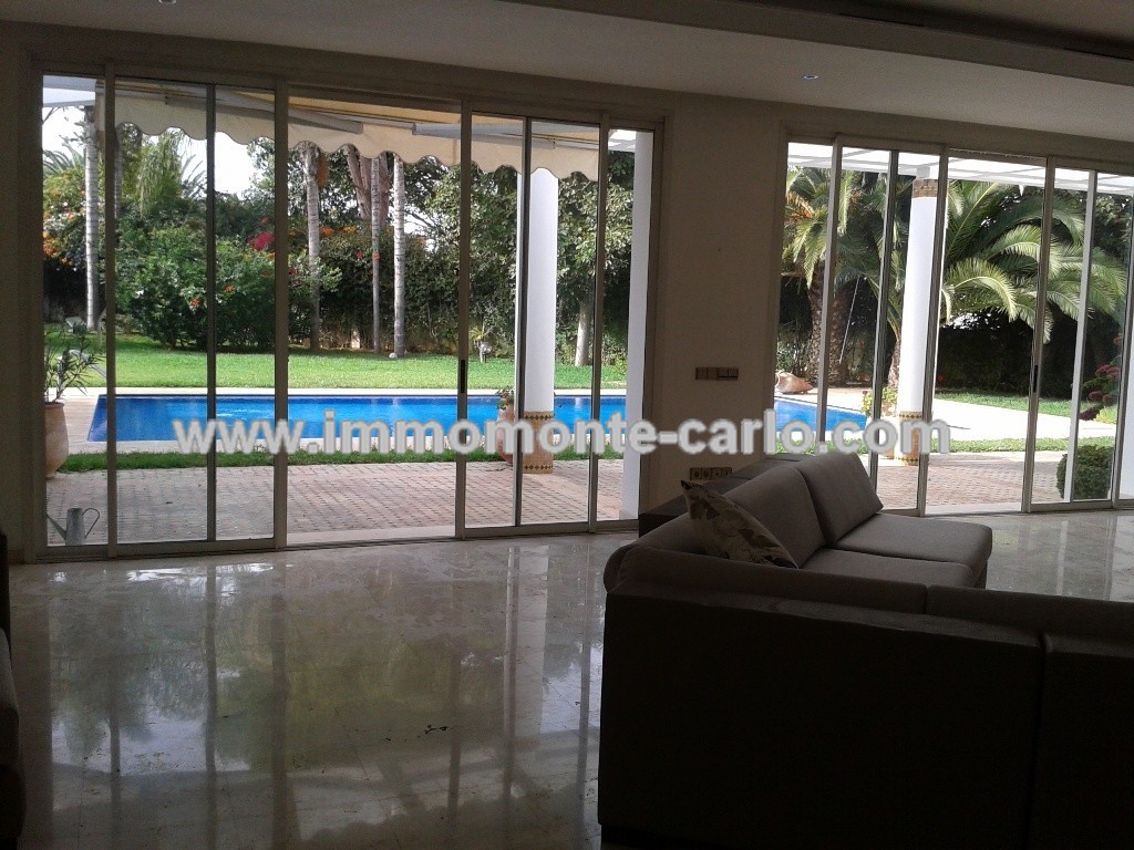 Villa de prestige à louer à Souissi Rabat — 2