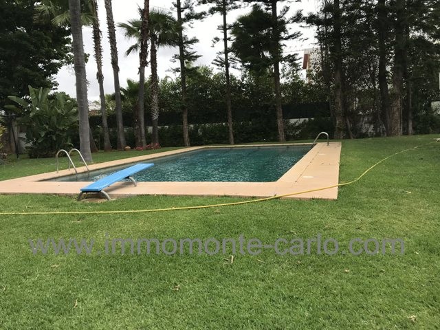 Villa  à louer avec chauffage central et piscine à Rabat — 3