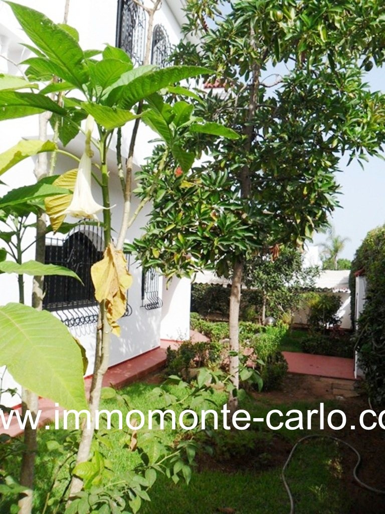 Superbe villa avec jardin à louer Hay Riad Rabat — 4