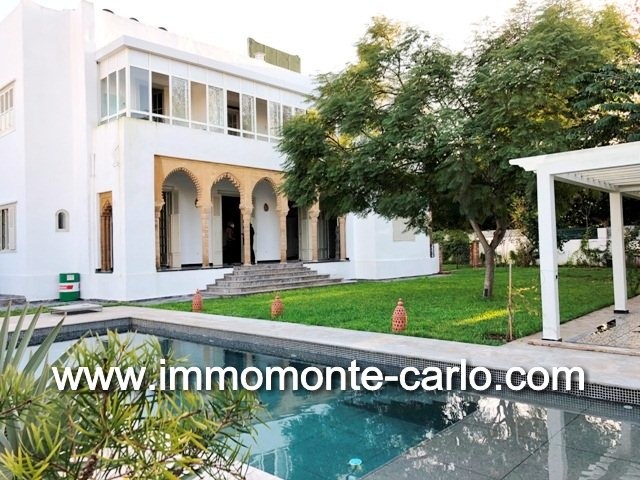 Villa d’architecte  moderne à Rabat au quartier Hassan