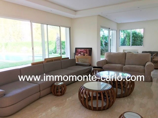 Villa neuve style moderne en location à Souissi Rabat — 3
