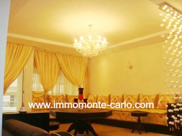 Location magnifique appartement meublé à HAY RIAD RABAT — 3