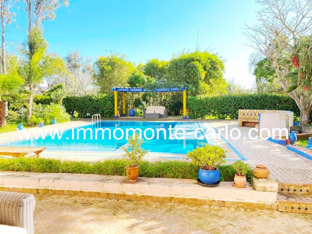 Location villa avec piscine à la plage de skhirat — 2