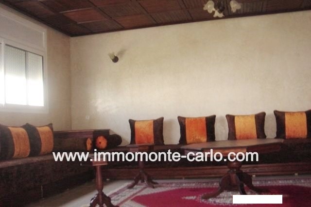 Appartement meublé avec terrasse à louer à Bassatine Al Manzeh