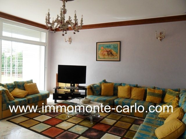 Location villa haut standing avec piscine à louer à Souissi Rabat — 3