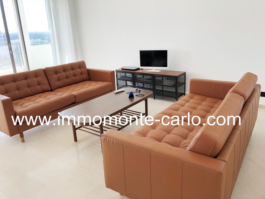 Appartement meublé ou vide avec grande terrasse à souissi — 2