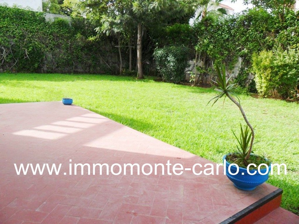 Superbe villa avec jardin à louer Hay Riad Rabat — 3