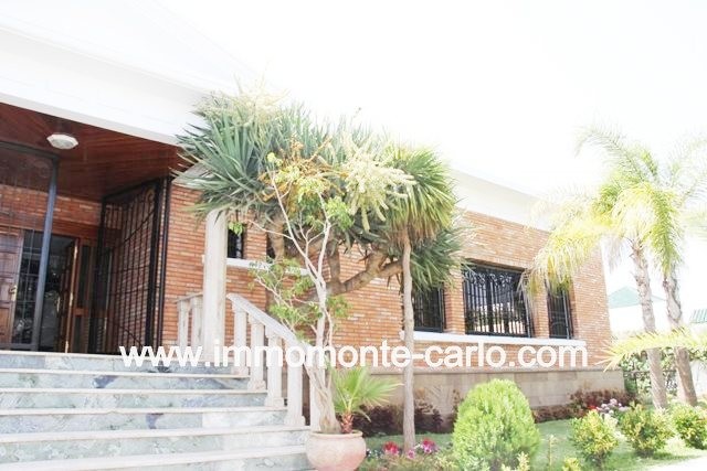Superbe villa avec chauffage central à louer à Souissi Rabat — 5