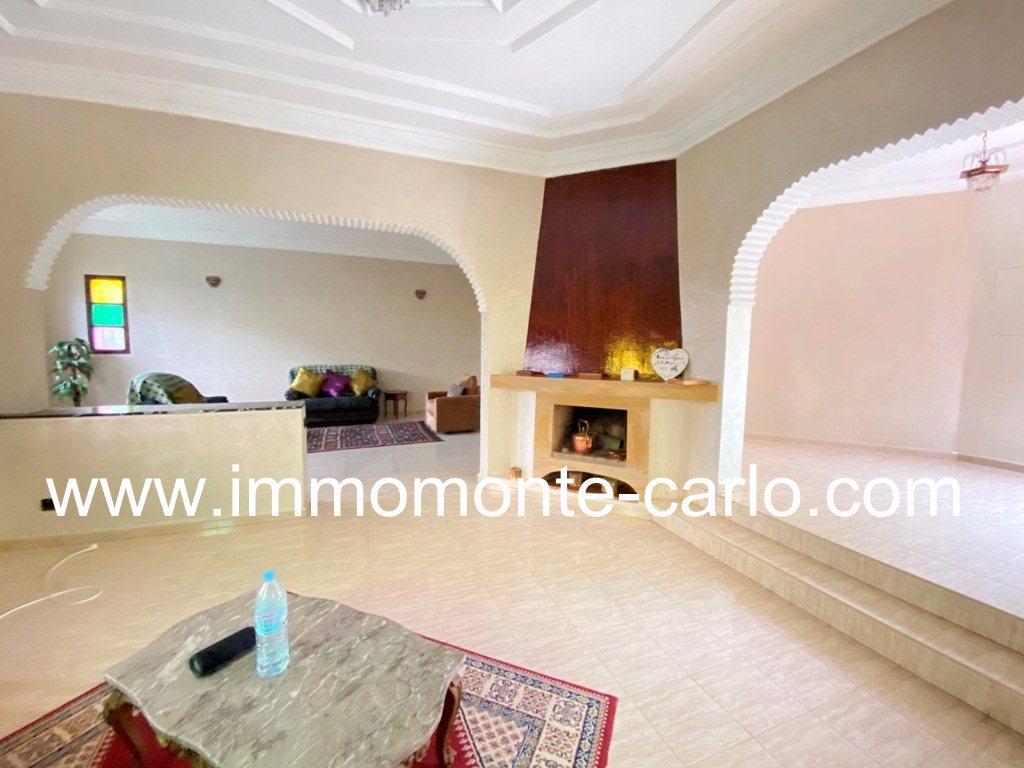 Très belle villa meublée avec jardin à Rabat Hay Riad — 3