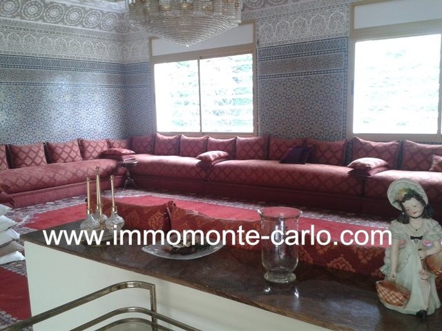 Location villa  haut standing avec piscine à Souissi RABAT — 5