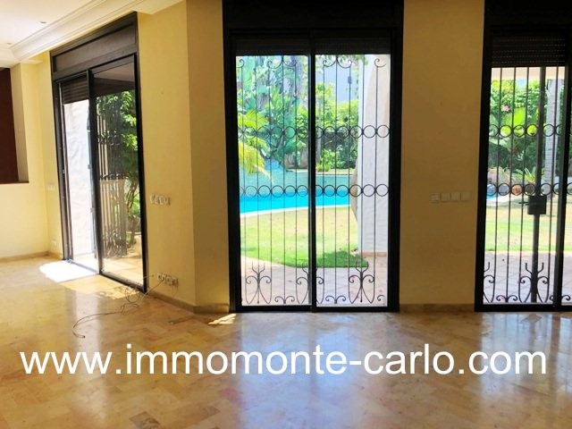 Jolie villa avec piscine à louer à Hay Riad Rabat — 4