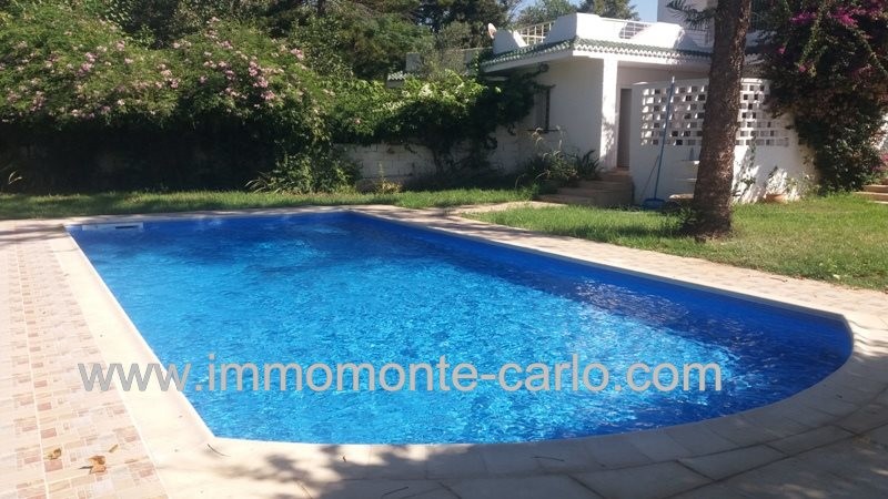 A louer  villa avec piscine à Rabat — 2
