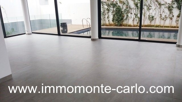 A louer villa de standing avec piscine à Rabat au quartier Hassan — 2