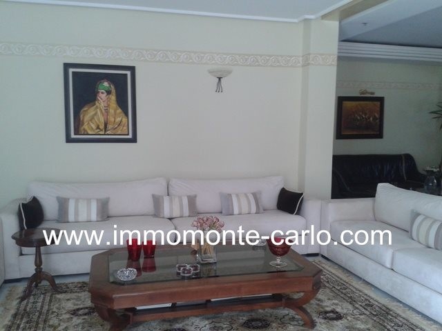 Location villa  haut standing avec piscine à Souissi RABAT — 3