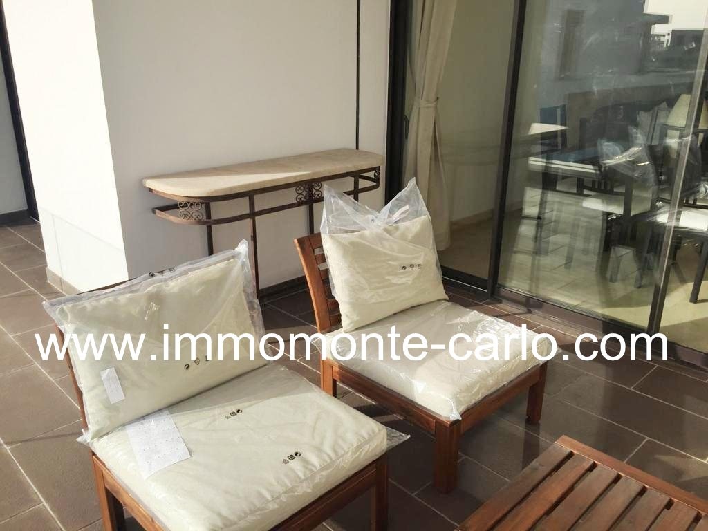 Bel appartement meublé avec terrasse Rabat Orangeraie de Souissi — 4