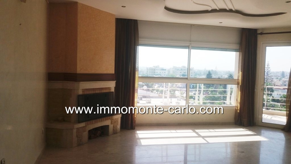 Location appartement  de 4chambres à Hay Riad Rabat — 2