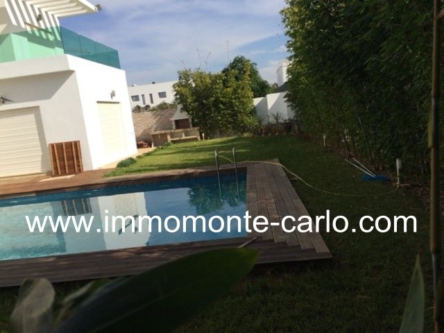 Splendide Villa neuve style moderne à vendre à Souissi Rabat — 2