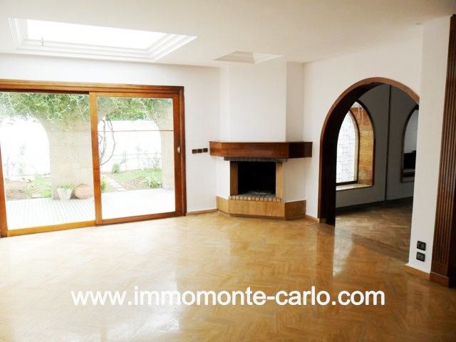 Villa chauffage central et climatisation à louer Souissi RABAT