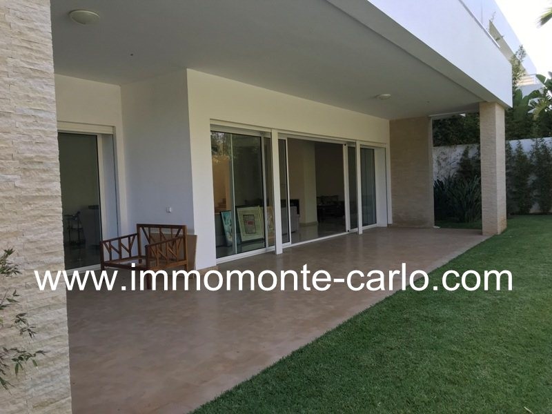 Villa neuve style moderne en location à Souissi Rabat — 2