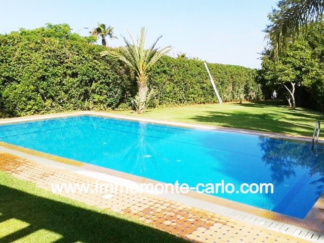 Belle villa neuve haut standing à louer au quartier  Souissi RABAT — 2