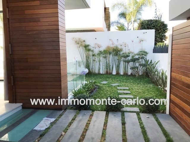 Villa neuve moderne avec piscine à louer à Hay Riad Rabat — 4