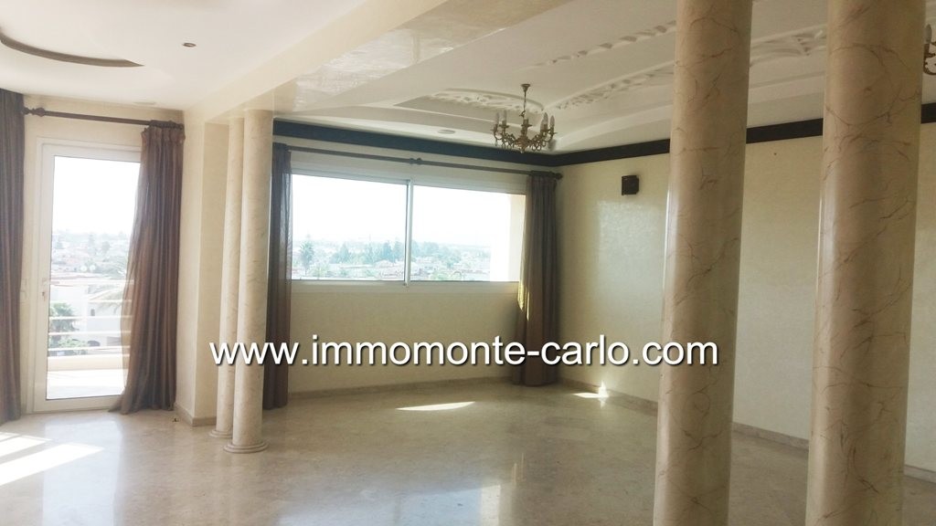 Location appartement  de 4chambres à Hay Riad Rabat