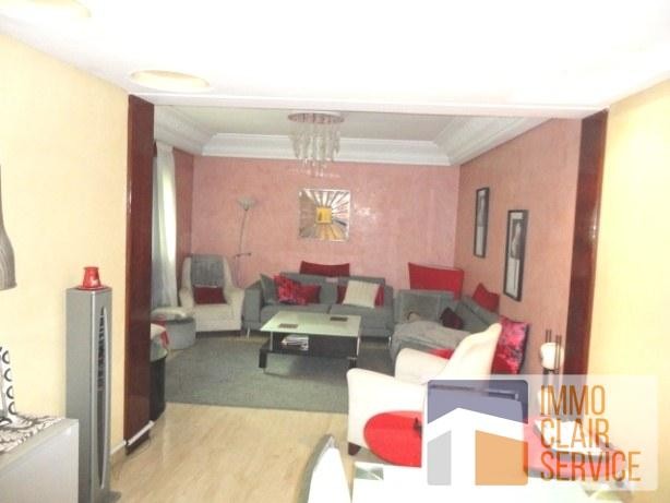 location appartement vide 105m² quartier maarif extension — 2