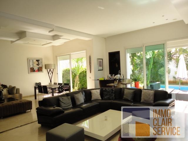 Vente Villa Avec Piscine 334m² Quartier Ain Diab — 5