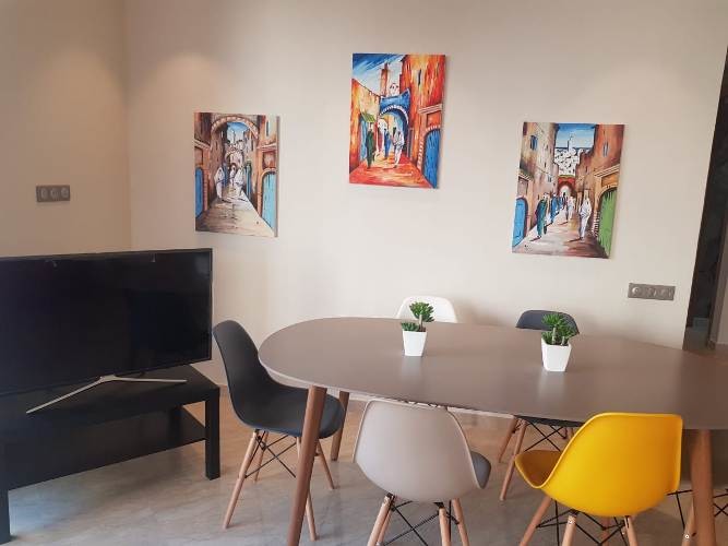 Appartement en location meublé de haut standing au quartier Racine, Casablanca. — 4