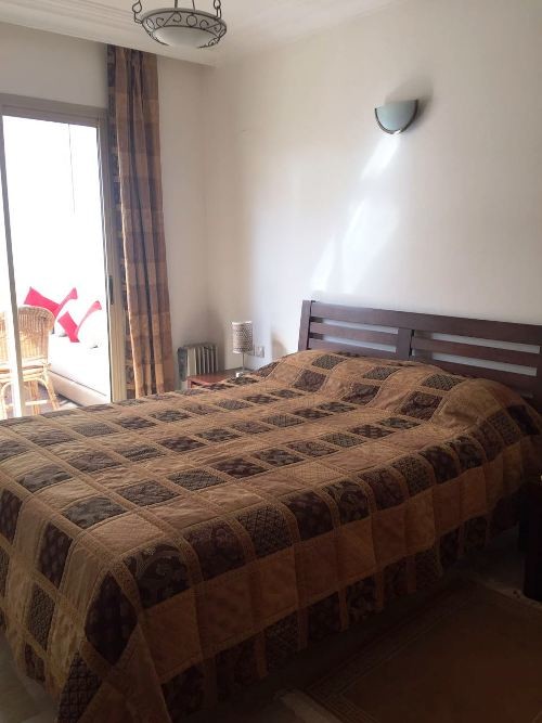 Studio en location meublé avec terrasse et une véranda au quartier Gauthier Casablanca. — 4