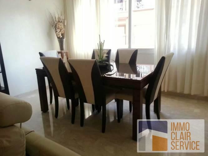 Location appartement meublé 130m2, Racine Extension CASABLANCA — 3