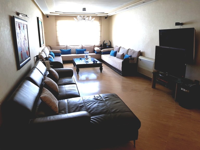 Location Appartement Meublé 119m² Quartier Maarif Extension