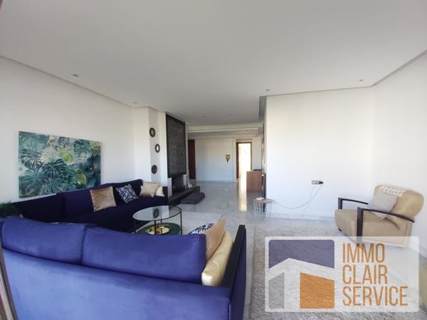 Opportunité Bel appartement en vente a Bouskoura de 129m² — 2