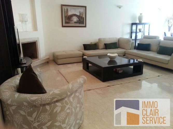 Location appartement meublé 130m2, Racine Extension CASABLANCA