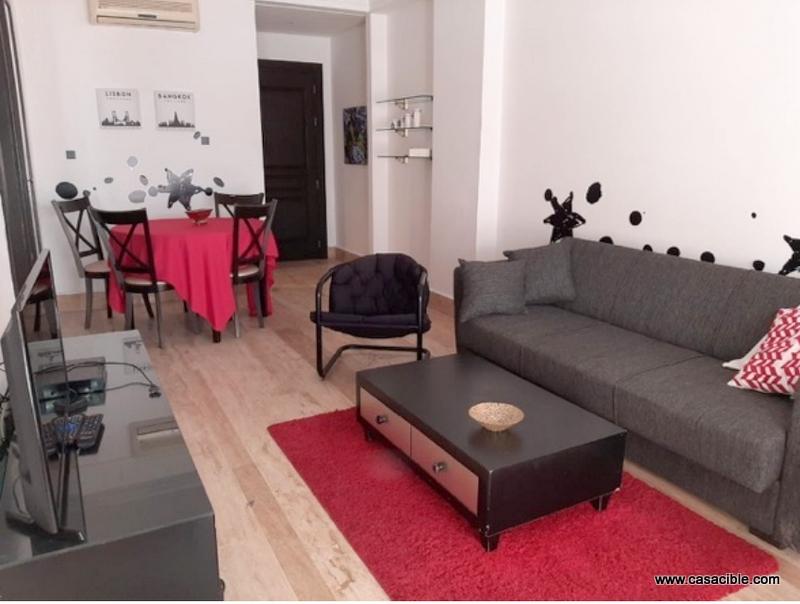 Maarif: Joli studio de 55 m² meublé