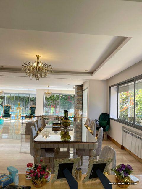 Ain Diab: Location villa vide de 840 m²,piscine et jardin. — 3