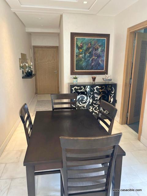 Maarif:  studio meublé 66 m² avec une terrasse. — 5